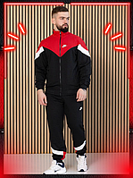 Спортивный костюм Nike черного цвета Молодежный брендовый спортивный костюм мужской Найк с манжетами M