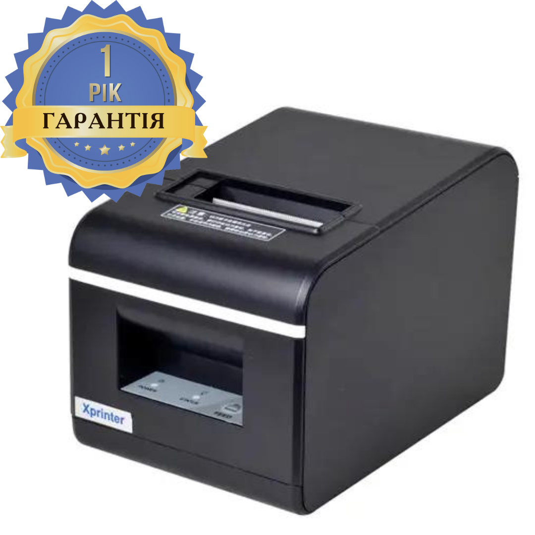 Принтер друку чеків Xprinter XP-Q90EC, USB + Bluetooth