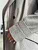 Демісезонне жіноче пальто міді на гудзиках Gva2672, фото 6