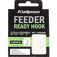 Готові повідці Kalipso Ready Hook карась 0.14mm №16(10)