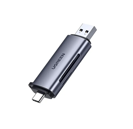 Картрідер Ugreen USB3.0 та USB TypeC для карт SD, MicroSD, TF, фото 1