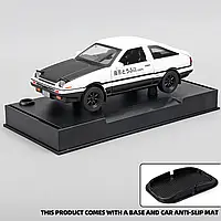 Металева високодеталізована модель автомобіля TOYOTA Corolla AE86 Sprinter Trueno Initial D, 1 : 32