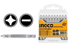 Біти Ph2+SL6*65 двосторонні INGCO