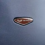 Валіза дорожня Wings 402 XS мініпластиковий об'єм 28 л на колесах R_2185 Червона, фото 6