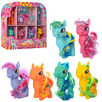 Лошадки My Little Pony 69013, 6шт, 10,5см, наряд