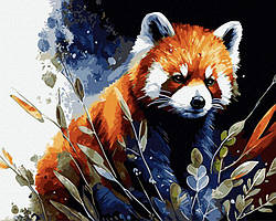 Картина за номерами Червона панда (NIK-N662) 40 х 50 см