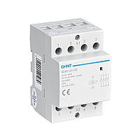 Контактор модульний CHINT NCH8-63/40 4p 63A, 4NO, ЧИНТ 256101 магнітний пускач