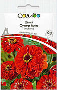 Неасіння цинії Супер йога червона, 0,5 г, Садиба