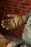 Рукавиці Тактичні з Пальцями Койот, фото 6