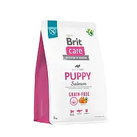 Brit Care Grain-Free Puppy Skin & Coat Salmon 3 кг сухой корм для щенков Брит (171307-22) KH