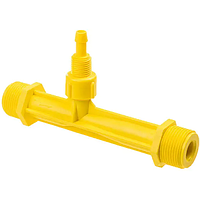 Інжектор (вентурі) для внесення добрив 3/4" для систем крапельного поливу SantehPlast IN-075