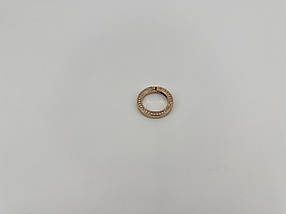 Кільце-самозатискач. Колір "золото". 35мм, фото 5