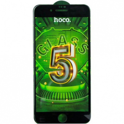 Захисне скло HOCO G12 5D для Apple iPhone 7/8/SE 2020 (Чорний)