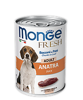 Monge Fresh Adult Duck 400 г влажный корм для собак Монж (164568-23) LV