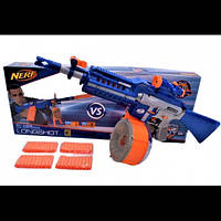 Детский Игрушечный Бластер Nerf (мягкие пули, яркий дизайн) NERF009