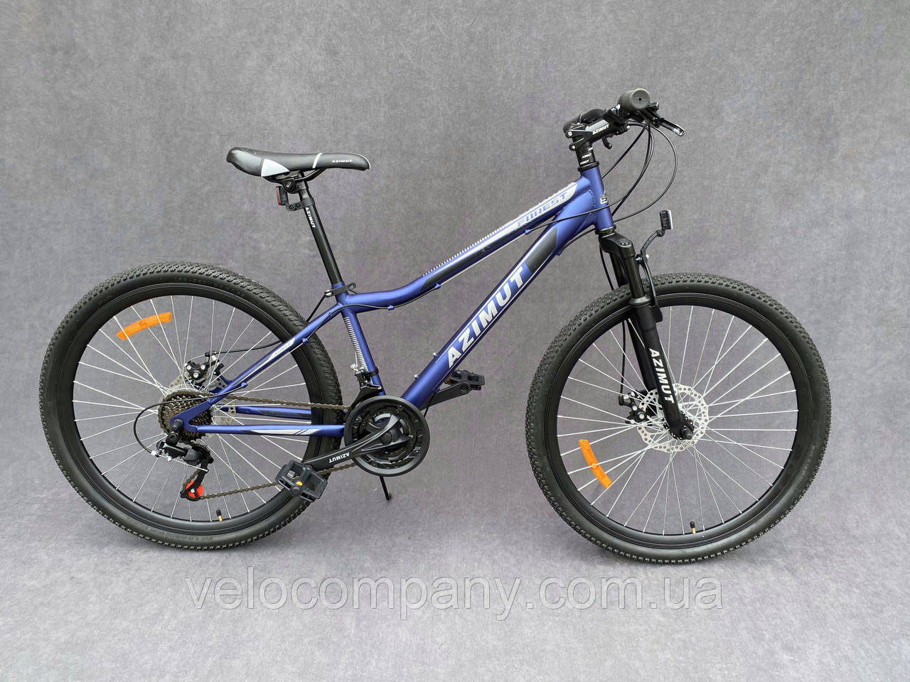 Підлітковий гірський велосипед Azimut Forest 26" D рама 13 синій