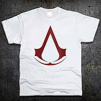 Футболка Fruit of the Loom Лого Кредо Ассасина Logo Assassins Creed Белый XXL (719605) GM, код: 7584545