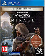 Игра консольная PS4 Assassin's Creed Mirage Launch Edition, BD диск