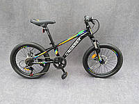 Детский велосипед Crosser Viper 20" рама 12 черный
