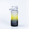 Набір пляшок для води з дозатором 0.3л 0.9л 2л Сірий, фото 2