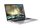 Acer Ноутбук Aspire 3 A315-510P 15.6" FHD IPS, Intel i3-N305, 16GB, F512GB, UMA, Lin, сріблястий, фото 10