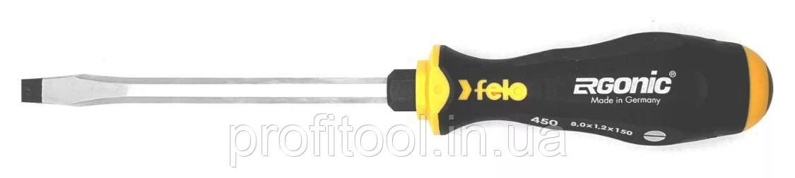 Викрутка силова ударна FELO - ERGONІС SL8,0х1,2х150х112 мм (45008040)