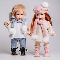 Пара кукол Marina&Pau, мальчик и девочка серия Petit Soleil, 30 см