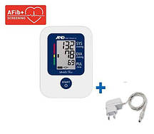 Тонометр AND UA-651 Plus AFIB+ з адаптером автоматичний на плече гарантія 10 років