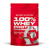 Изолят и концентрат сывороточного протеина "Whey Protein Profession" Scitec Nutrition, фундук шоколад, 500 г