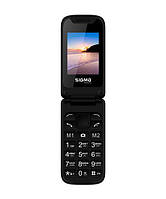 Мобільний телефон Sigma mobile X-Style 241 Snap Black