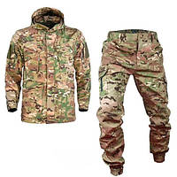 Мужской комплект формы куртка и штаны джогеры, размер М М65, мультикам Весна/Лето
