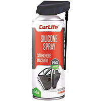 Мастило силіконове спрей 450ml "Carlife"(з аплікатором)  CF455