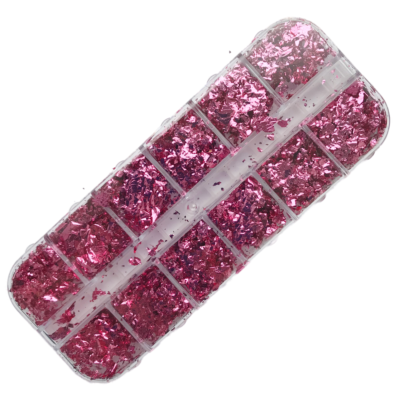 Фольга хлопья, розовая, фото 1