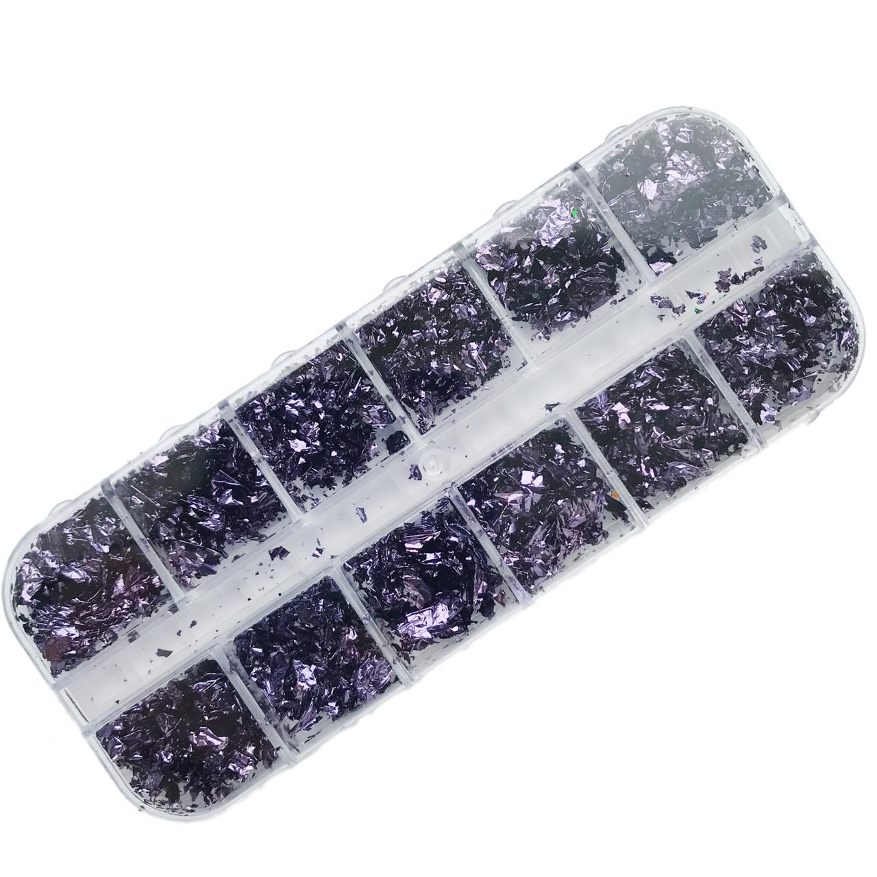 Фольга пластівці, фіолетова, фото 1