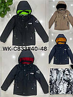 Куртка підліткова демісезонна пряма для хлопчика 9-13 років, колір уточнюйте під час замовлення