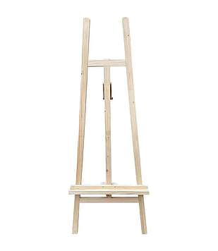 Мольберт студійний, сосна, для полотен середніх і великих розмірів Висота 154 см. Полотно до 120 см.