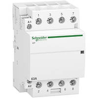 Модульний контактор Acti9 iCT 63A 4НО 220В АС Schneider Electric