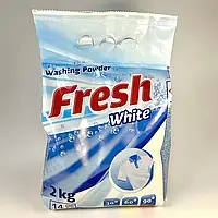 Пральний порошок Fresh 2кг White ( 6шт/ящ) ПОЛЬЩА