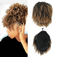 Афро-пуфова перука Хвіст на шнурку