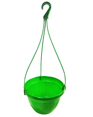 Підвісний горщик для квітів 3.7 л, Зелений (Україна), фото 1