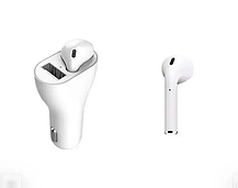 Навушник у боксі R із зарядним для airpods і USB, Гарнітура, фото 4