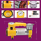 Набір 3 в1 електродомкрат 3 т + електрогайковерт + компресор ZS3SJ-BC 12V, фото 9