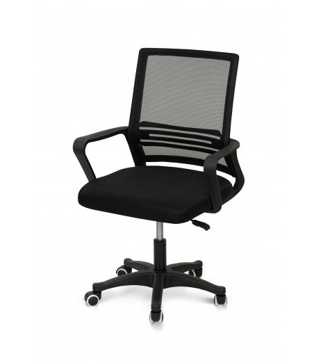 Стілець Веб комп'ютерний сітка чорний, фото 1