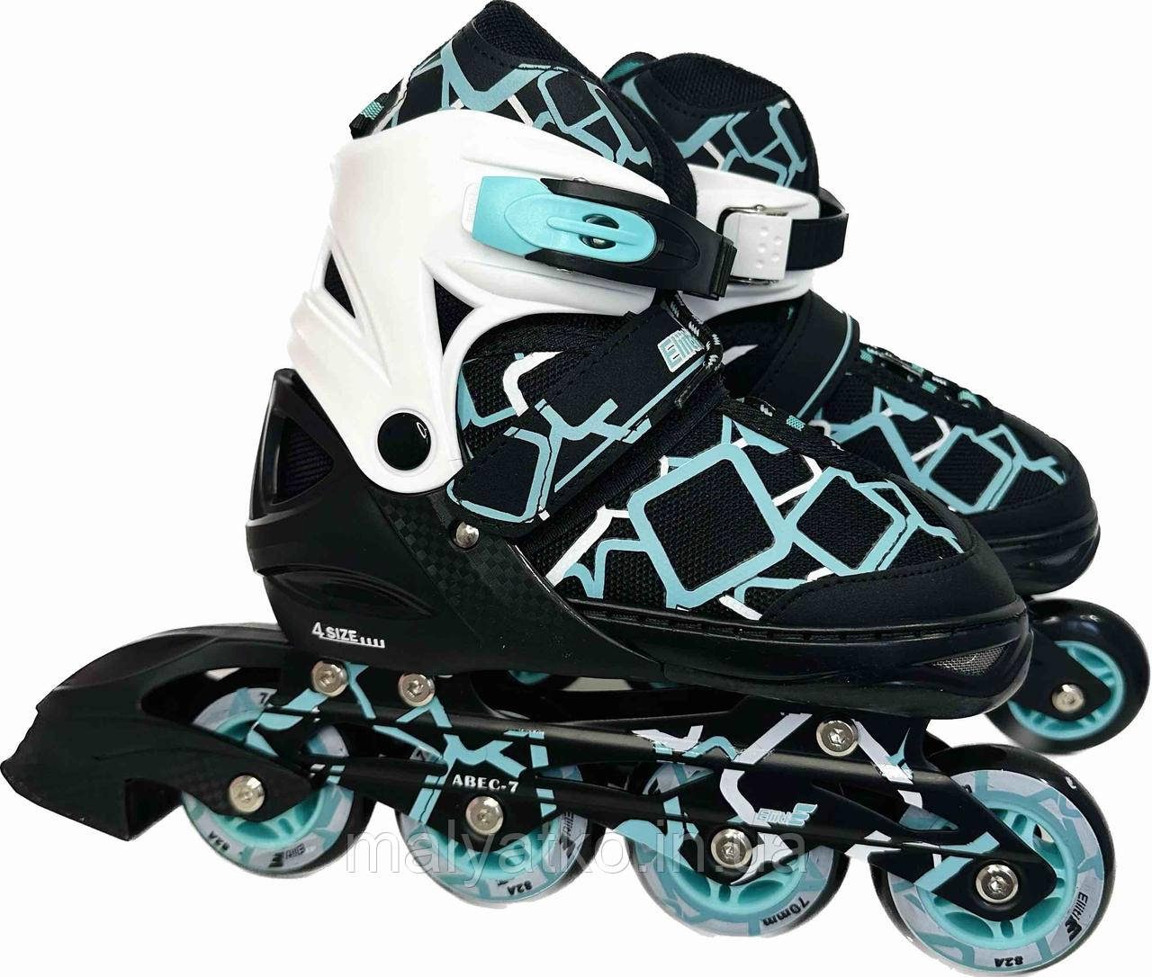 Ролики Best Roller розмір M/34-37/коліща PU арт. 90052-М