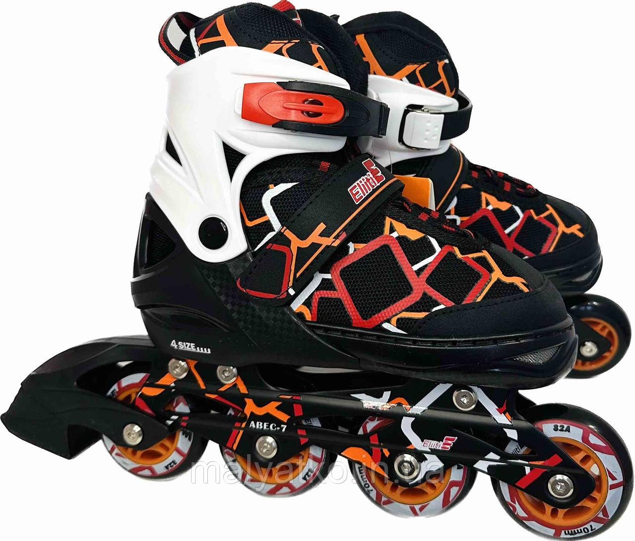 Ролики Best Roller розмір M/34-37/коліща PU арт. 71120-М