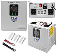 Инвертор преобразователь для солнечных батарей Volt Polska 800S 12/230V (500/800W) MPPT Автономные инверторы