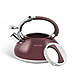 Чайник зі свистком Edenberg 3.0 л Коричневий (EB-2452BR), фото 4