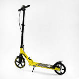 Самокат із ручним дисковим гальмом і амортизатором Skyper "Unic" арт. UN-80064, фото 3