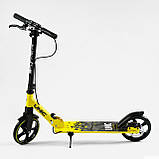 Самокат із ручним дисковим гальмом і амортизатором Skyper "Unic" арт. UN-80064, фото 4