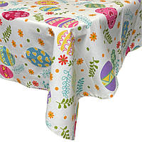 Скатерть пятноустойчивая Easter Time SoundSleep молочная 140х180 см (MT94074697) TM Textile Magic